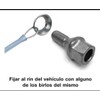 Genérico Seguros Anti Robo Universales de Tapón Tapa de Rin,