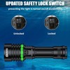 Genwiss Dive Light, 2000 Lumen Underwater Flashlight, IPX8 Waterproof Scuba