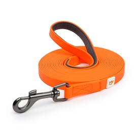 Rudelkönig Recall Lead 5 m for Dogs - Robust & Weatherproof Dog Lead for Successful Dog Training - With Handle Padding