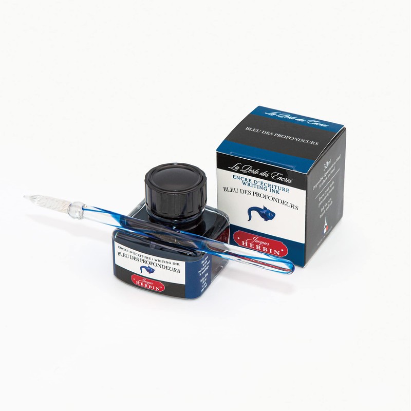 J. Herbin Fountain Pen Ink - 30 ml Bottled -