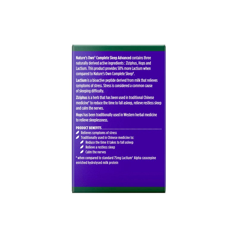 Nature's Own Complete Sleep Advanced 60 Tablets