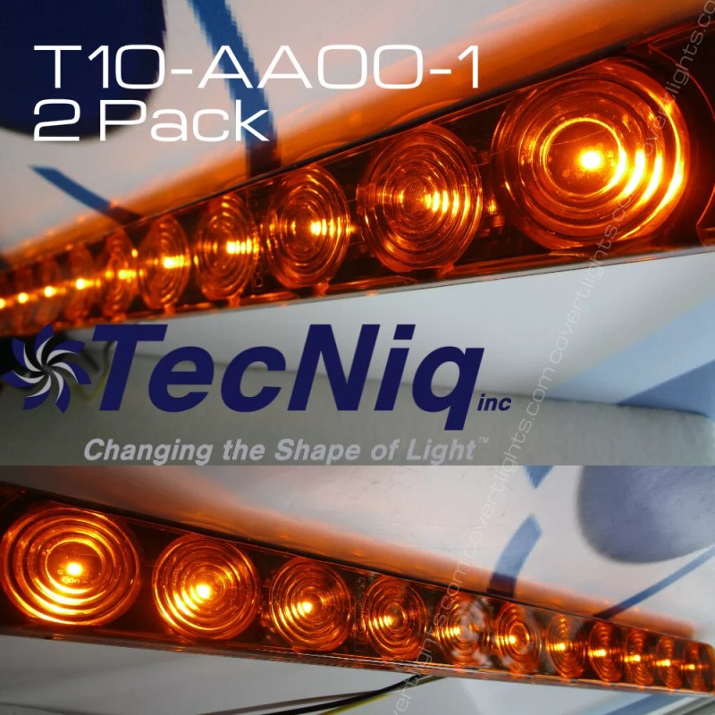TecNiq 2pack 15" TecNiq Amber LED Turn Signal Truck Trailer