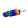 Horse Lead Rope for Headcollar Heavy Snap Rainbow Coloured Rust