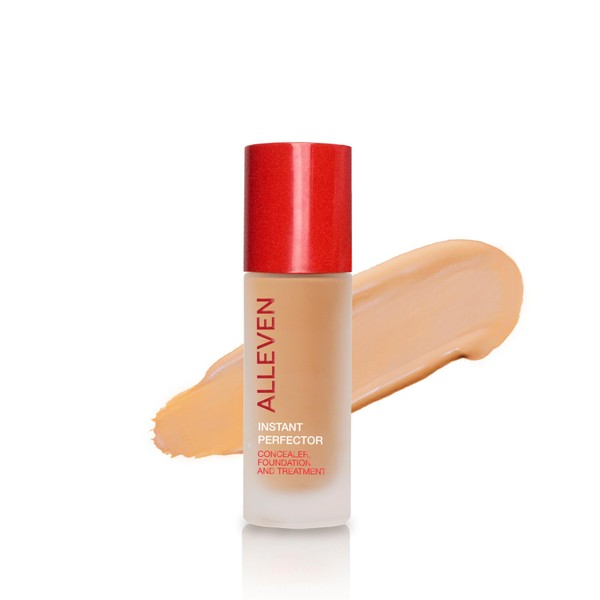 ALLEVEN Instant Perfector, All-in-One Concealer Foundation Treatment for Face and