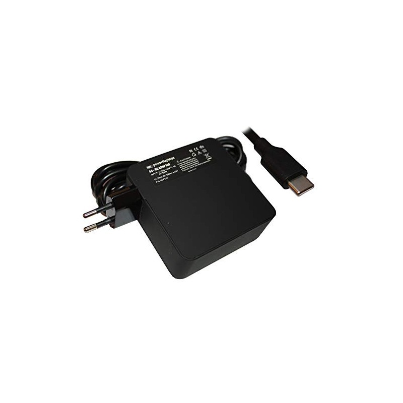 Power4Laptops Power Supply Laptop Charger (EU Plug) Compatible with Lenovo
