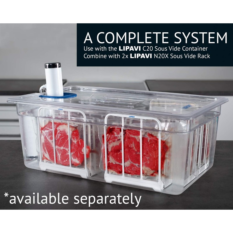 LIPAVI - Universal Sous Vide Lid for LIPAVI C20 Container