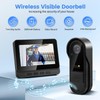 Winnes Video Doorbell with 1080P Camera, 2.4G Bluetooth IP65 Rainproof,