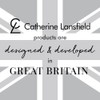 Catherine Lansfield Larsson Geo Two Pack Tea Towels Ochre