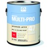 47-1110/01 Latex Paint, High Hide Flat, 1 gal, Multi-Pro, Interior