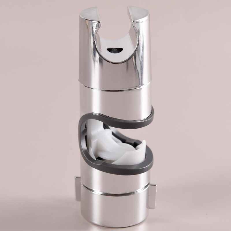 Adjustable Shower Head Holder Replacement,Shower Head Bracket, Shower Rail Slider