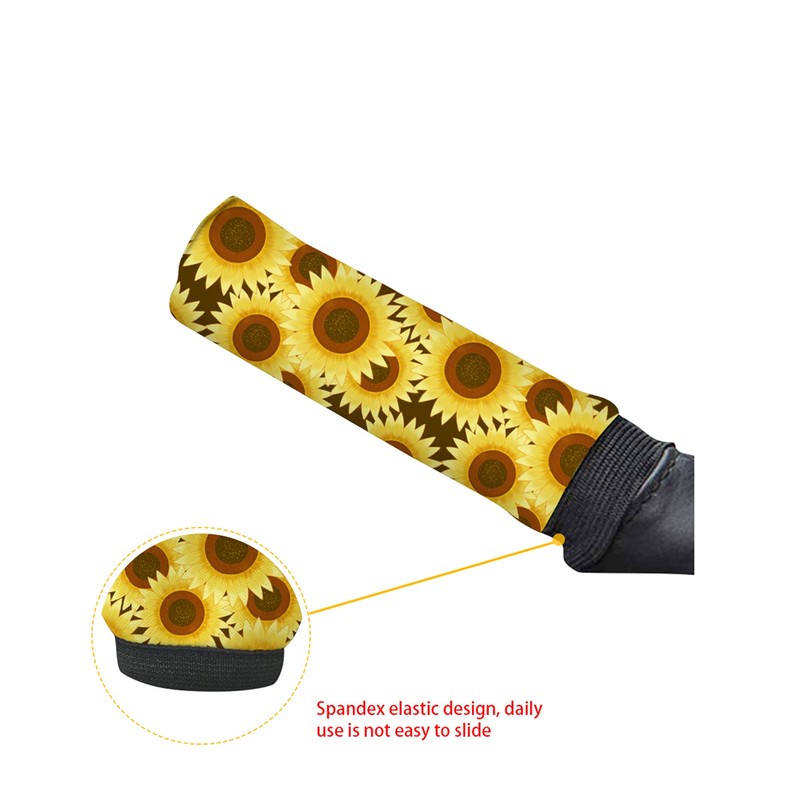 Wanyint Leopard Animal Print Neoprene Auto Handbrake Cover Gear Shift