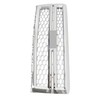 TJHSM Front Grille Bumper Honeycomb Chrome Silver Grill Replacement for