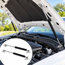 300N Gas Strut Lift Supports for Hoods & Hatches – Stainless Steel Pair with 300–600mm Length Options for Multi-Purpose Use