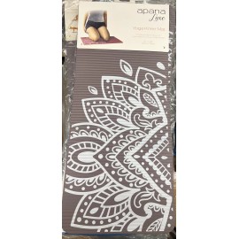 Apana Luxe Yoga Knee Mat 10"X24" 10mm Thick Double Sided  Brand New