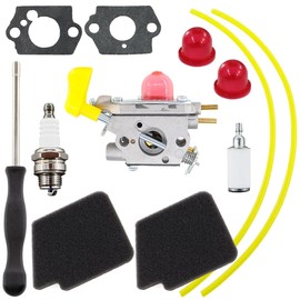 TOPREPAIR Carburetor for Poulan Pro PPBV25 2Cycle 25cc Gas 450 CFM 230 MPH Leaf Blower