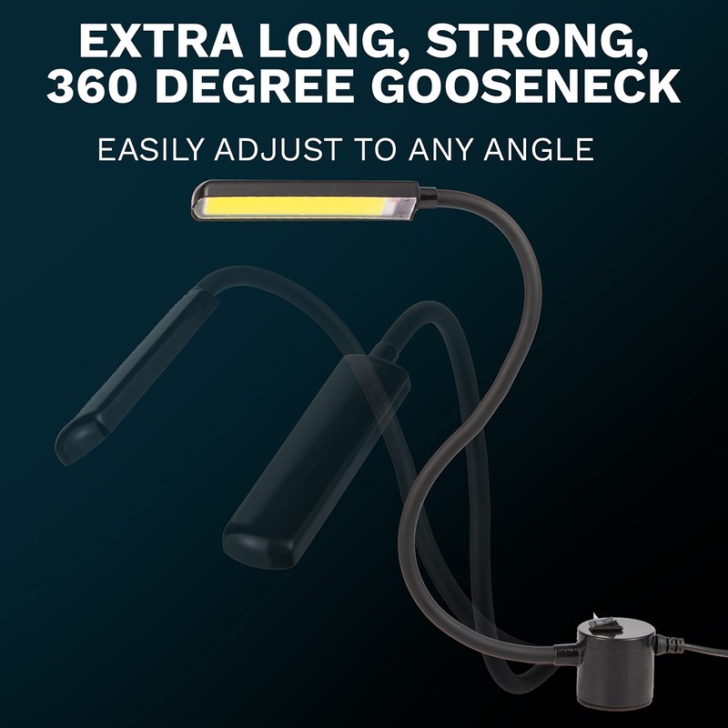 FAJ Sewing Machine Light, Magnetic, Flexible 60 LED Work Lights,