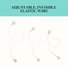DOORES Blonde Wire for Hair Extensions 8pcs 18.5cm 24.5cm 30cm