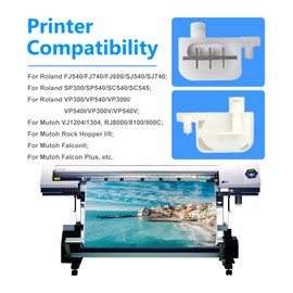 Aulay 10PCS Printer Ink Damper with Filter for DX4/DX5 Printer Head Damper Ink Filter Compatible for Roland SP300 SP540