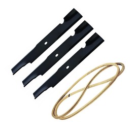 Replacement part fits Belt & Blades Deck For 48" Cut Scag Tiger Fits Cub-Wild Fits Cat-Stwc 48 CHStet33791