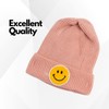 Fairway Finds Men and Women Knit Smiley Face Beanie |