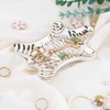 Trycooling Hand Painted Tiger Skin Ceramic Jewelry Dish Small Jewelry