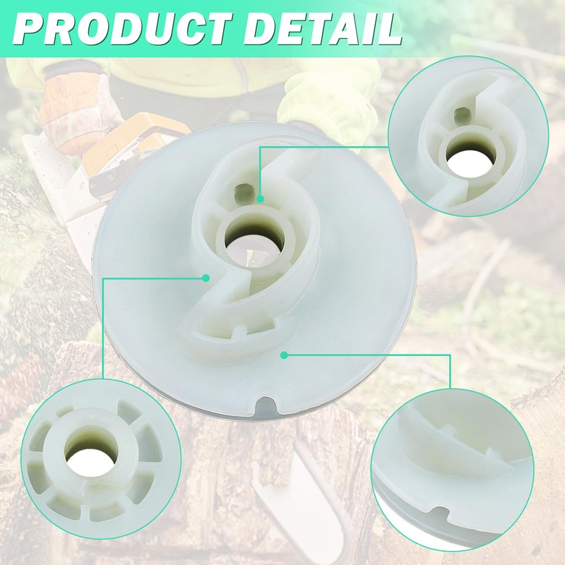 Adefol Recoil Starter Pulley for Husqvarna 435 Chainsaw 579427901 504597101