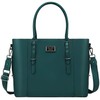 MOSISO Laptop Bag for Women, 17.3 inch Waterproof Vintage PU