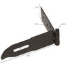 KOTARBAU® Hasp with Padlock Various Sizes Hasp Hinge Throw Armoured