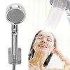 Turbine Fan Shower Head Shower Hose High Pressure 360 °