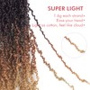 Pelokaa Yanky Twist Crochet Hair - 10 Inch 8 Packs