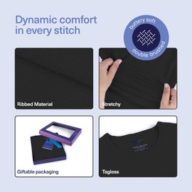Ropa interior térmica para niños y niñas, conjunto de ropa interior larga y capa base, Negro -, 6