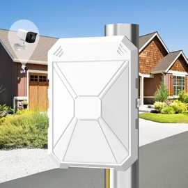AX1800 Outdoor WiFi 6 Extender, Outdoor WiFi Extender Signal Booster, Wireless Gigabit Outdoor Access Point, IP67 Weatherproof, Dual Band, Passive PoE, Extend WiFi for Outdoor Camera, Patio, Starlink