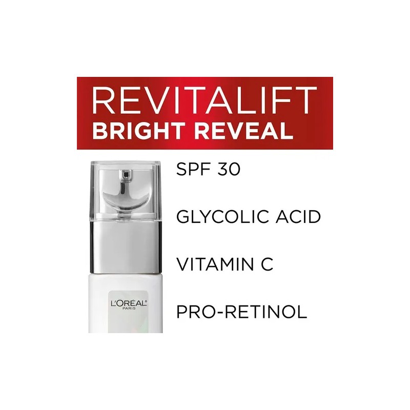 Crema Antiedad L'Oréal Paris Revitalift FPS 30 – Hidratación Intensa