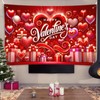 BlissYard Valentine's Day Banner Valentine's Day Decoration Red Heart Cute