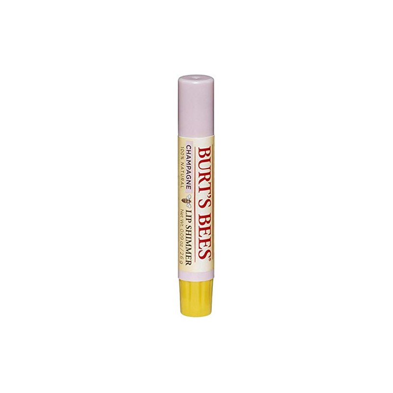 Burt's Bees Brillo de labios, champán, 0.09 oz (paquete de