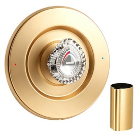 T470 Shower Trim Kit Compatible With Moen Chateau, Gold Handle Set