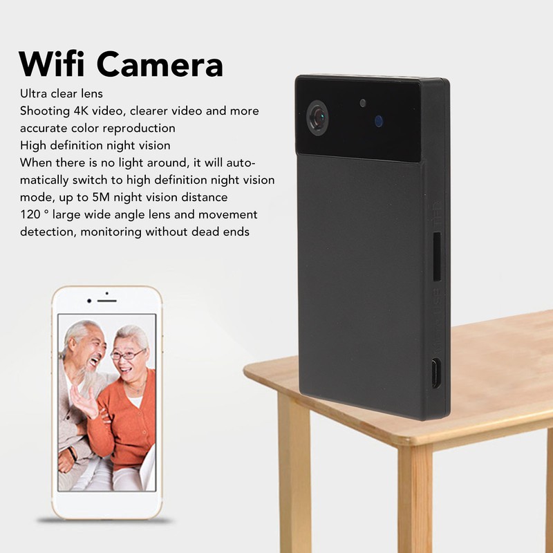 Wifi Camera 1080P Video Shooting Night Vision Wireless Connection Surveillance