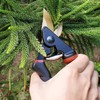 gonicc 8.5" Professional Rotating Bypass Titanium Coated Pruning Shears(GPPS-1014), Secateurs,