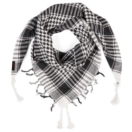 LOVARZI Palestinian Scarf - Must be a Fashion Accessory for Young Men and Women of All Ages, Set of 2 - White + Blue