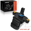 A-Premium Turbocharger Boost Pressure MAP Sensor [4 Blades] Compatible with