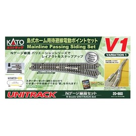 KATO N Gauge Island Home Wait Line Electric Point Set V1 20-860 Railroad Model Supplies