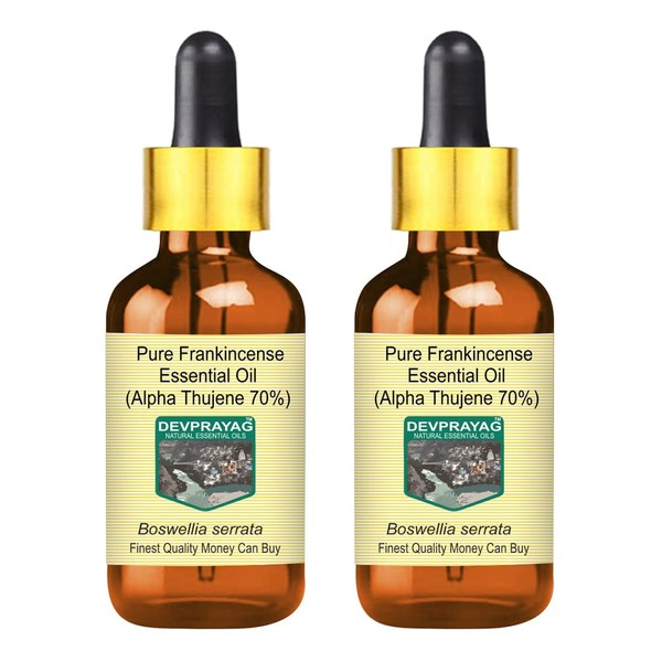 Devprayag Pure Frankincense Essential Oil (Alpha Thujene 70%) Boswellia serrata