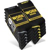 HELDENWERK 10 Pairs of Men's Premium Work Socks, Reinforced Work