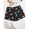 Floerns Pantalones cortos de verano para mujer, con estampado de