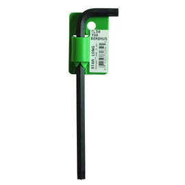 BONDHUS TL45 No.31845 Torx® L-Wrench Long T45 [Short Hand: 1.5 inches (38 mm), Long: 5.7 inches (145 mm)] Black Dyed