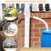 XPINYT Rain Barrel Diverter Kit, Downspout Diverter for Diverting Water,