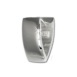 SilberDream SDO329 Sterling Silver 925 Creole Earrings