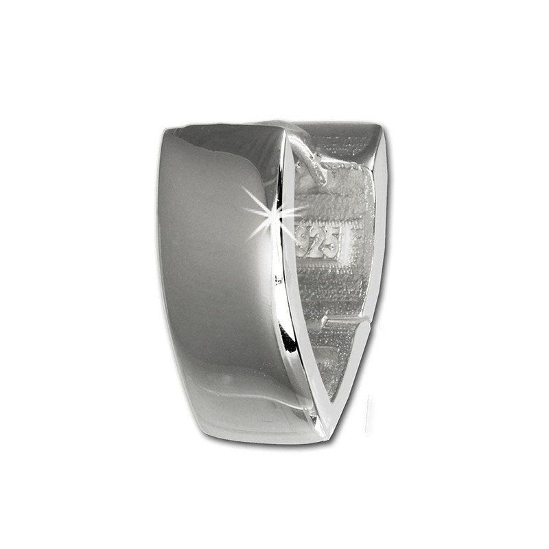 SilberDream SDO329 Sterling Silver 925 Creole Earrings