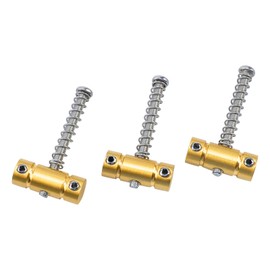 OVSAL Guitar Bridge Brass Saddles 10.8mm SUS-BRASS-TL
