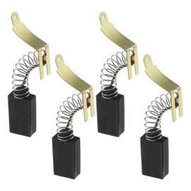 Micro Traders 2 Pairs Carbon Brushes Compatible with Hilti TE60 / TE72 Rotary Hammer Motor Brushes with Automatic Stop 23x12.5x6.3mm Power Tools Replacement Parts